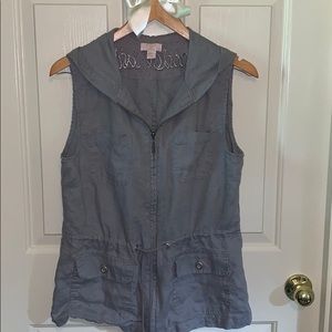 St. Tropez Linen Vest